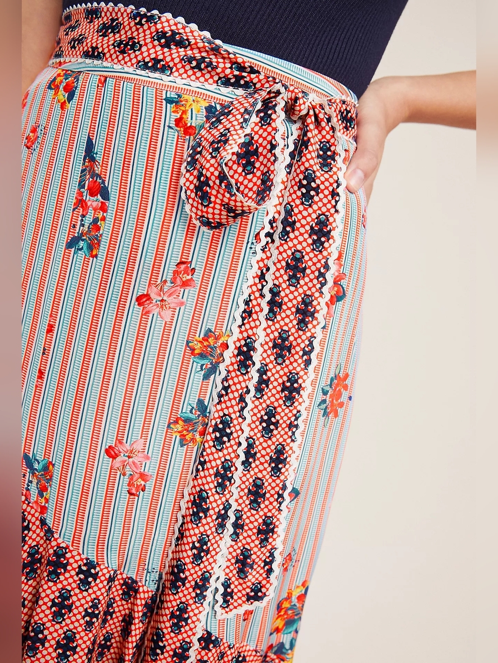Anthropologie 'Casablanca' Maxi Skirt from Bhanuni By Jyoti, Size 6 - Picture 4 of 12